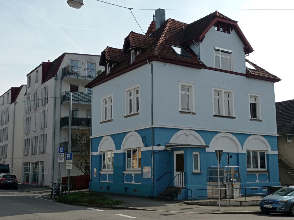 Marketing als Mediatorin: Gespräche und Vorträge im Stadtteiltreff Blaues Haus.