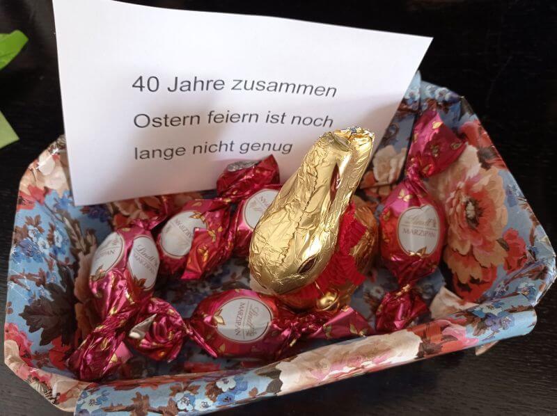 Lange, glückliche Partnerschaft: "40 Jahre Ostern sind noch lange nicht genug"