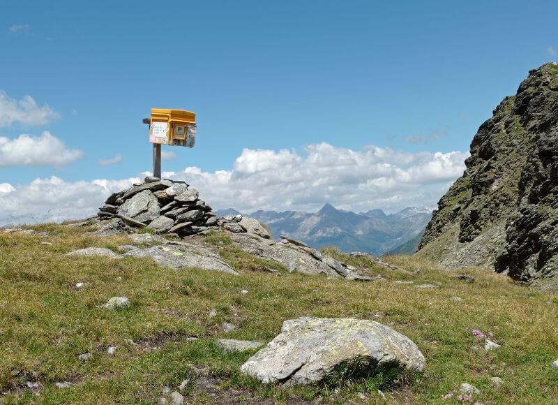 Breifkasten am Sattel
